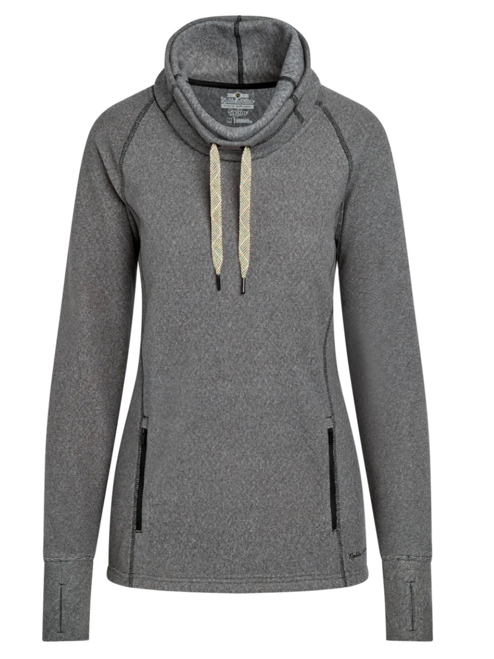 Noble Outfitters Godiva Cowl Pullover charcoal NWT SIXE XL